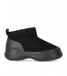 MOON BOOT LUNA LOW ZWARTE ENKELLAARS