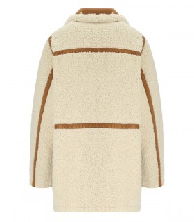 STAND STUDIO CHLOE ECRU ZWEIREIHIGE JACKE