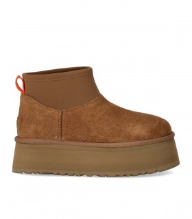 UGG CLASSIC MINI DIPPER CHESTNUT BOOT