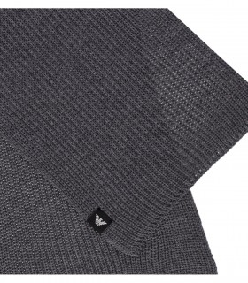 EMPORIO ARMANI DUNKELGRAUER SCHAL