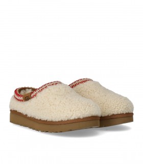 UGG TASMAN MAXI CURLY NATURAL SLIPPER
