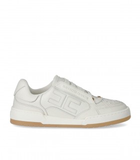 BASKETS EN CUIR IVOIRE ELISABETTA FRANCHI