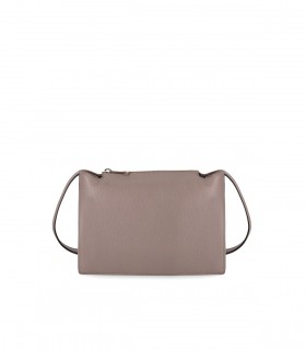 FURLA NUVOLA S STUCCO GRAY CROSSBODYTAS