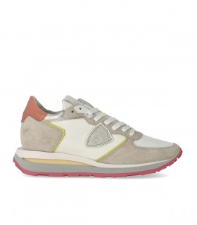 ZAPATILLA TROPEZ BLANCO ROSA PHILIPPE MODEL