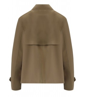 HARRIS WHARF LONDON TABAK SCUBA CROPPED TRENCH