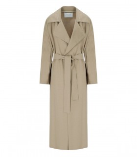HARRIS WHARF LONDON DOVE GREY TRENCH