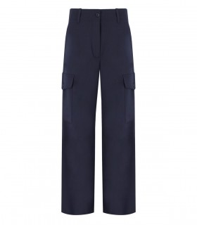 PANTALON CARGO HIDALGO BLEU MAX MARA WEEKEND