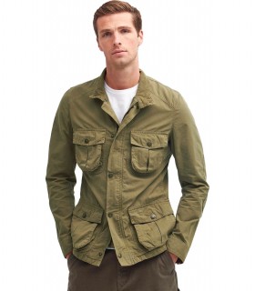BARBOUR CORBRIDGE CASUAL BLEACHED OLIVE JACKET