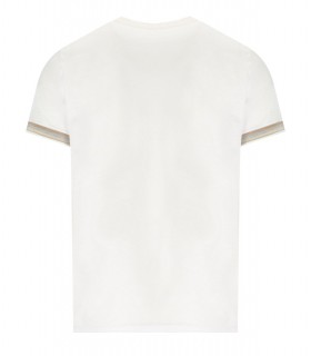 T-SHIRT IN MAGLIA TEX BIANCA BOB