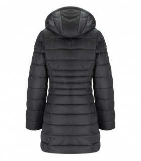 SAVE THE DUCK REESE GREY HOODED PADDED JACKET