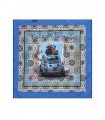 BOB LEGO BLAU BEDRUCKTE HALSTUCH