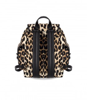 ZAINO BUCKY SMALL ANIMALIER GANNI