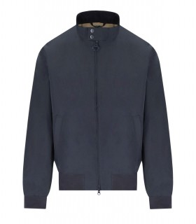 GIACCA ROYSTON BLU NAVY BARBOUR