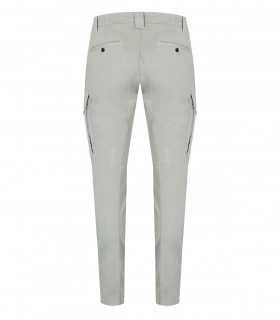 C.P. COMPANY STRETCH SATEEN BLUE FOX CARGO HOSE