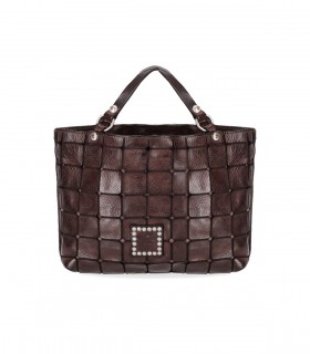 BORSA A MANO ACACIA MARRONE CAMPOMAGGI