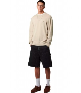 MAGLIONE GIROCOLLO MADISON FLEUR DE SEL CARHARTT WIP