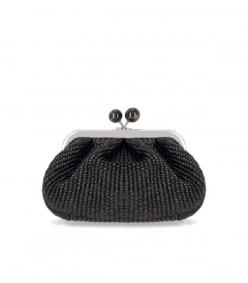CLUTCH PASTICCINO PALMAS SMALL NERA MAX MARA WEEKEND
