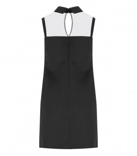 VESTIDO MINI CON PEDRERÍA NEGRO ELISABETTA FRANCHI