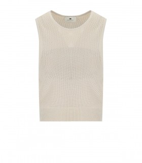 ELISABETTA FRANCHI BUTTER STRICK LUREX-TOP