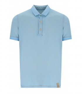 POLO REVERSIBILE DOUBLE CIELO PERLA BOB