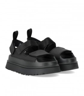 UGG GOLDENGLOW BLACK SANDALE 