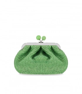 POCHETTE PASTICCINO PALMAS SMALL VERT ÉMERAUDE MAX MARA WEEKEND