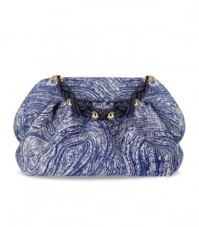 CLUTCH BIOS PORRIDGE PRINT DEEP OCEAN THEMOIRè