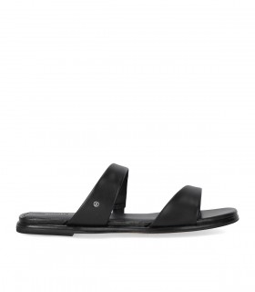 MICHAEL KORS JAIDA BLACK SLIDE