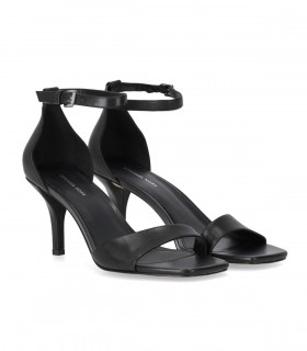 MICHAEL KORS JAIDA BLACK HEELED SANDAL