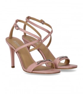 MICHAEL KORS LENA PINK HEELED SANDAL