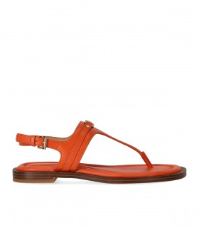 MICHAEL KORS MANDY ORANGE ZEHENTRENNER SANDALE