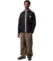CARHARTT WIP MICHIGAN WINTER SCHWARZE JACKE