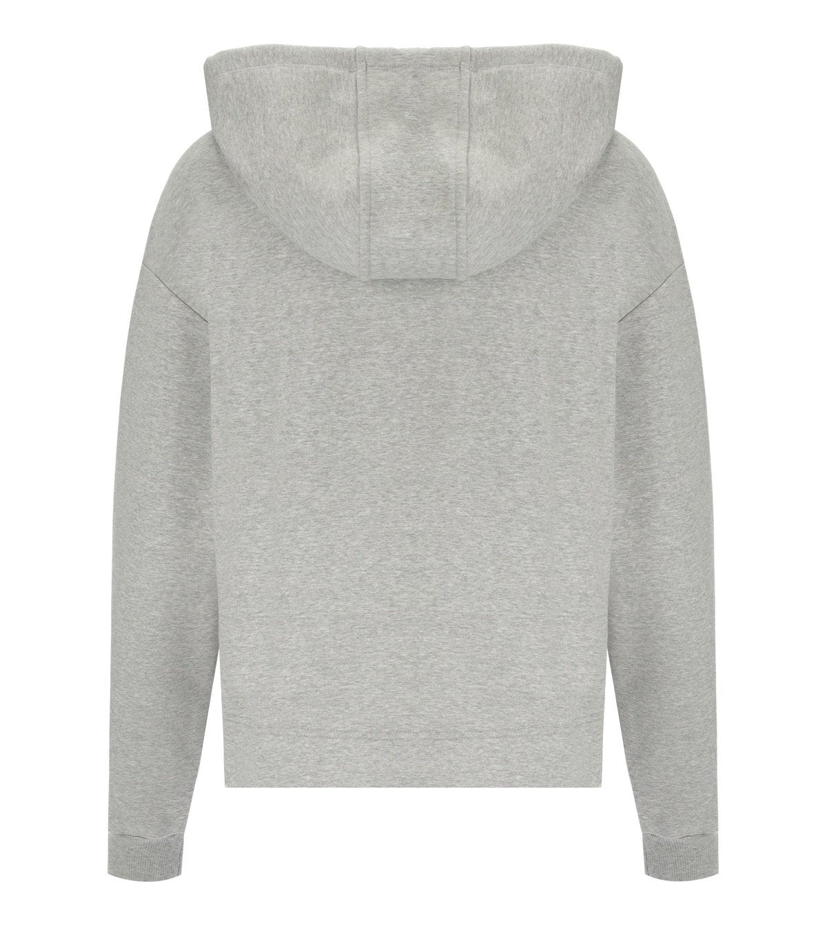 SWEAT-SHIRT À CAPUCHE ANGORA GRIS MM MAX MARA