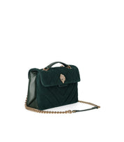 KURT GEIGER KENSINGTON LARGE GRÜNE SCHULTERTASCHE