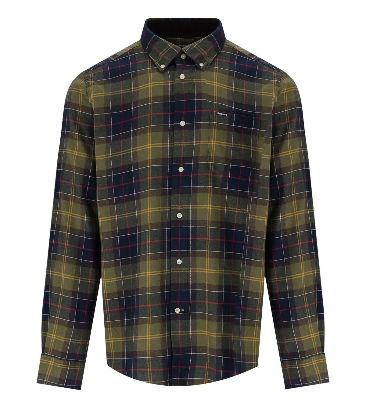 BARBOUR FORTROSE TARTAN GREEN BLUE SHIRT