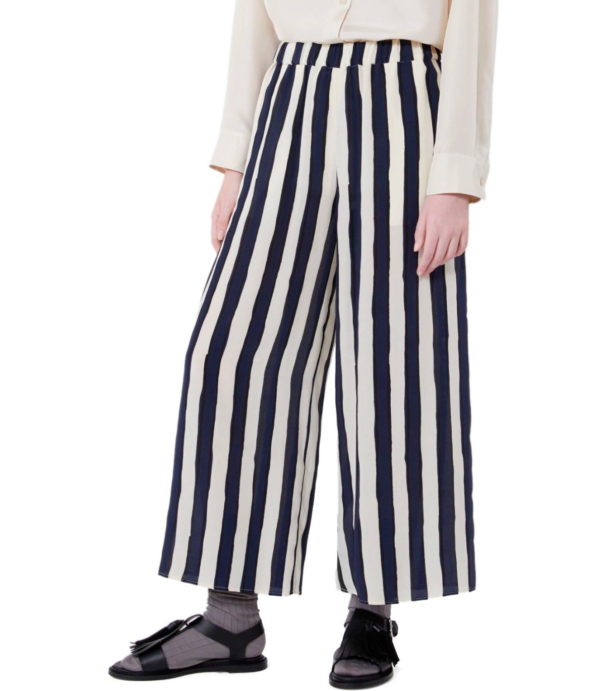 PANTALONE NIRVANA BLU MAX MARA WEEKEND