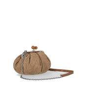 MAX MARA WEEKEND PASTICCINO VALOIS SMALL SAND CLUTCH
