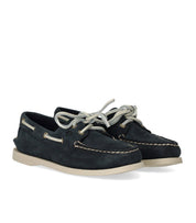 SPERRY NAVY BLUE LEATHER LOAFER