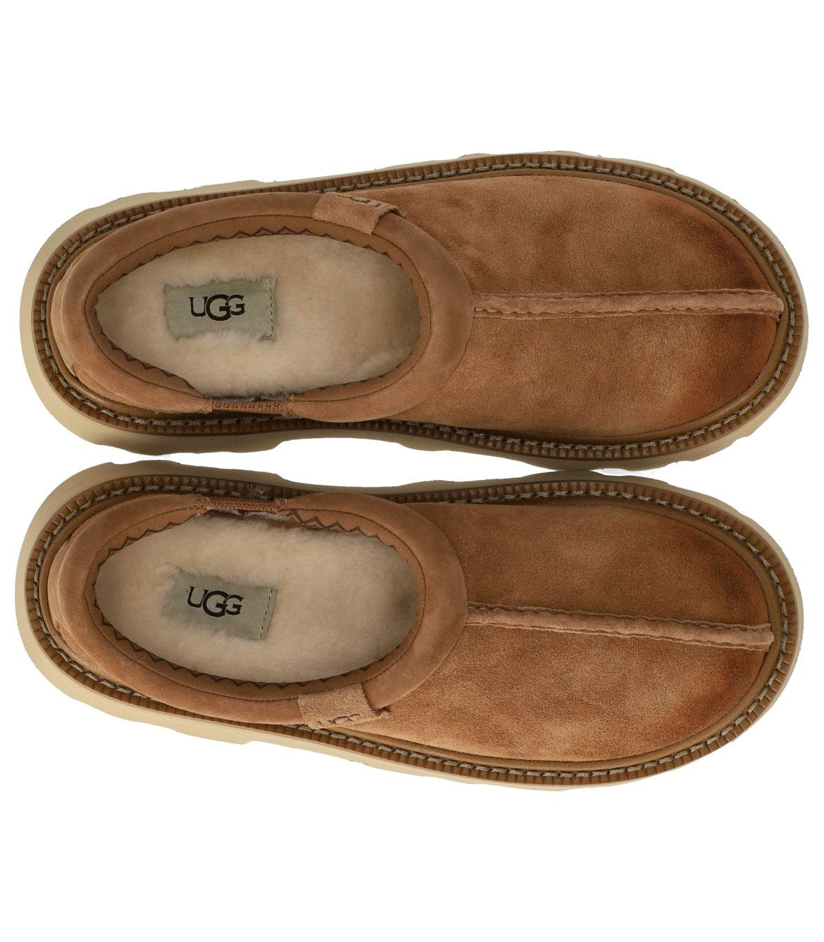ZAPATO SLIP ON TASMAN LUG CHESTNUT UGG