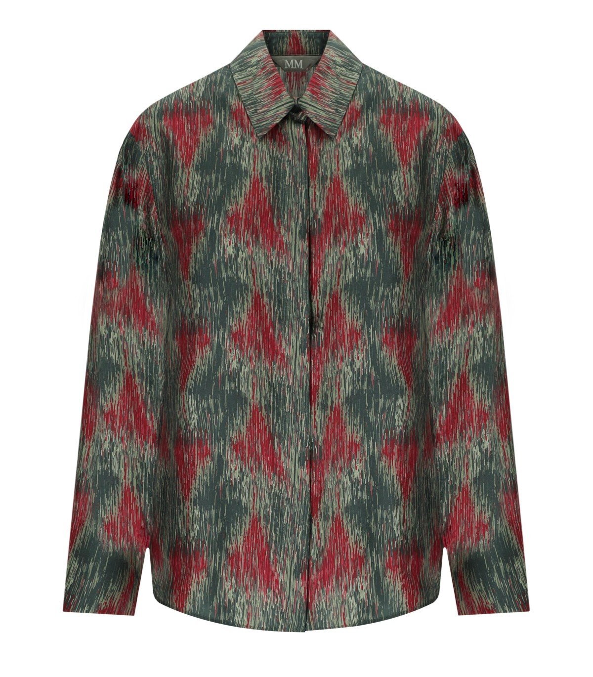 MM MAX MARA OSPITE MEHRFARBIGES HEMD