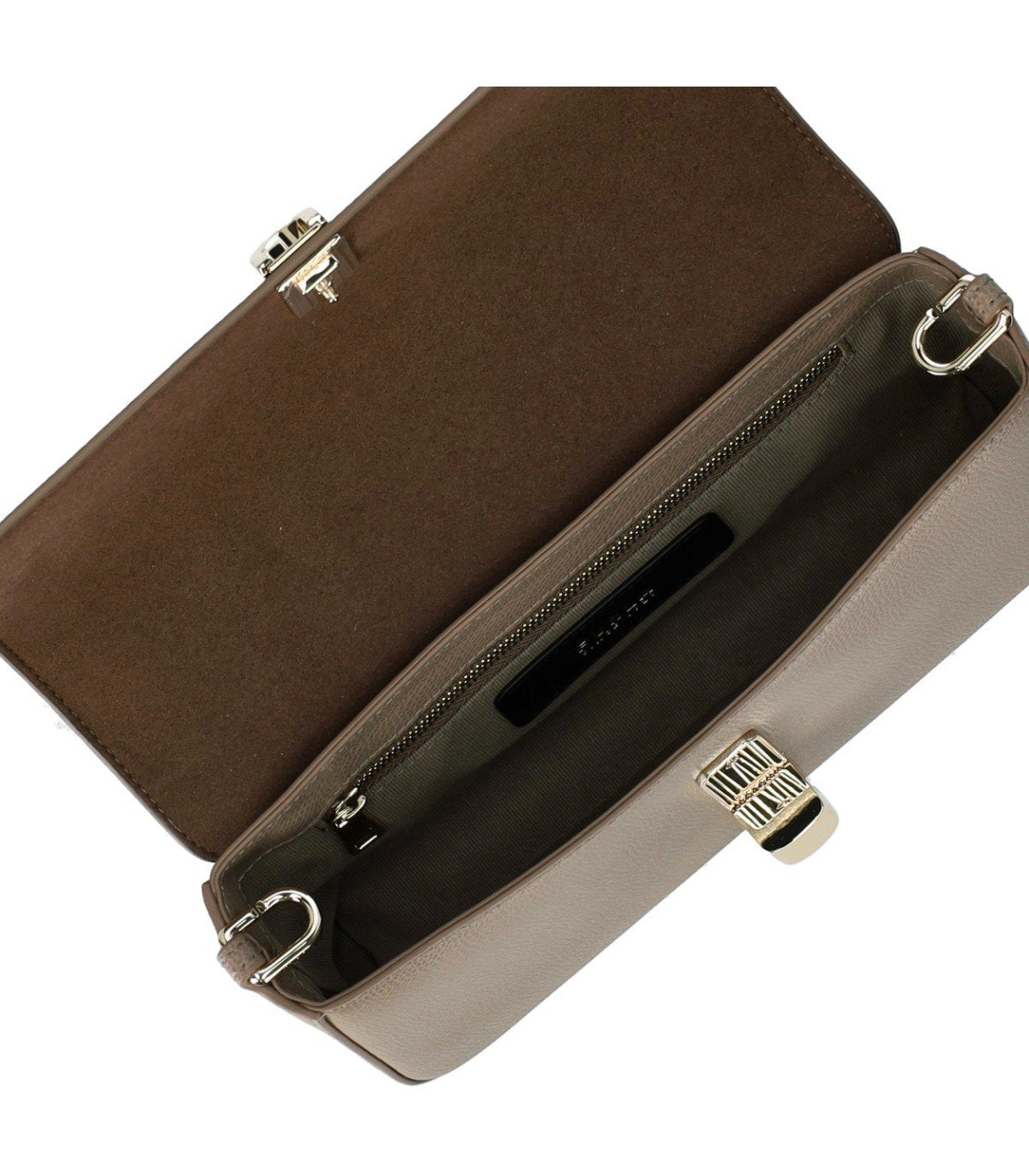 FURLA IRIDE S GREIGE CROSSBODY BAG