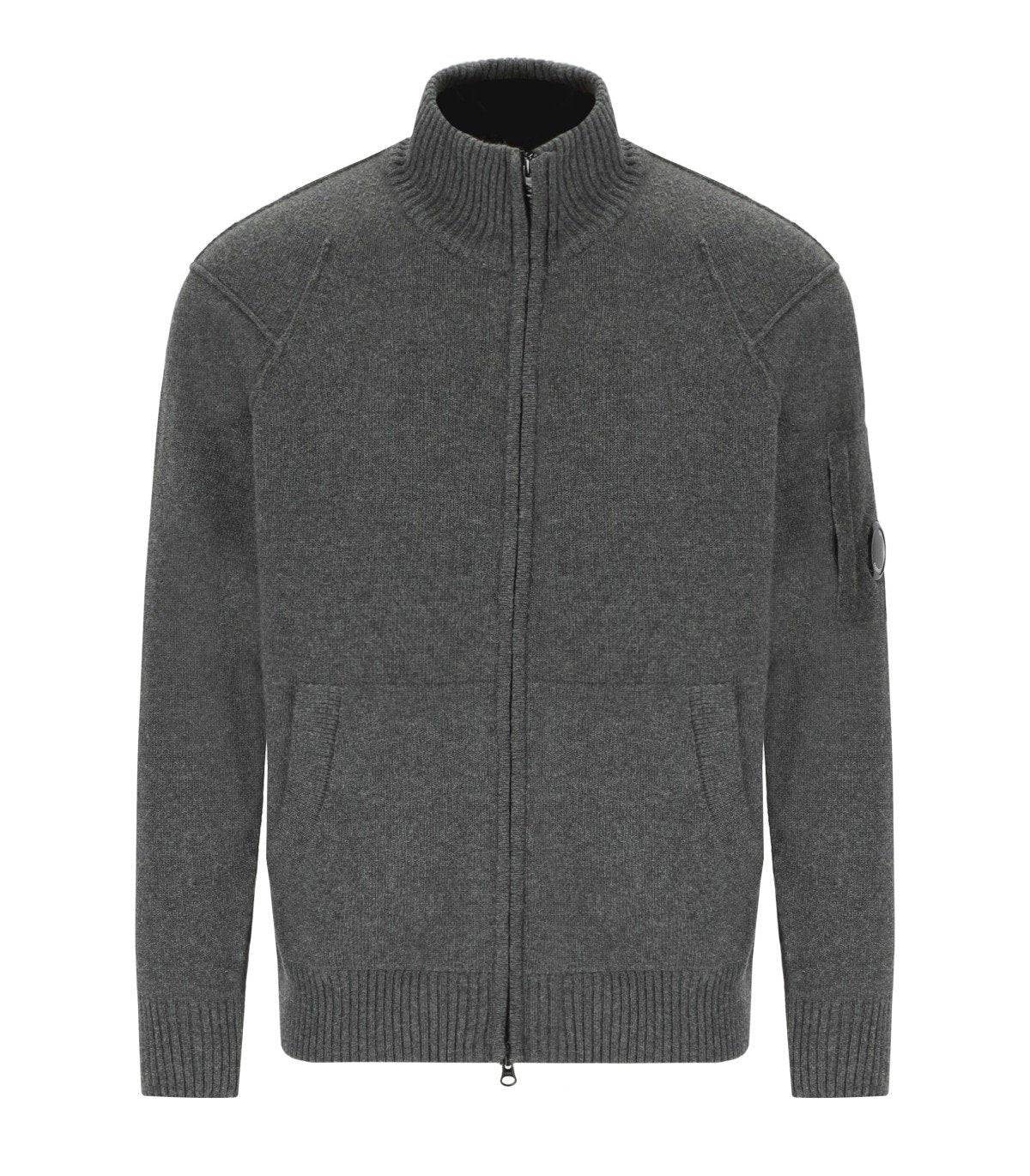 C.P. COMPANY GRS DARK SHADOW CARDIGAN