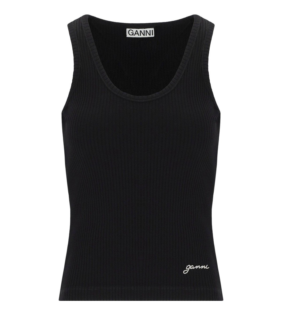 TOP CANALÉ NEGRO GANNI