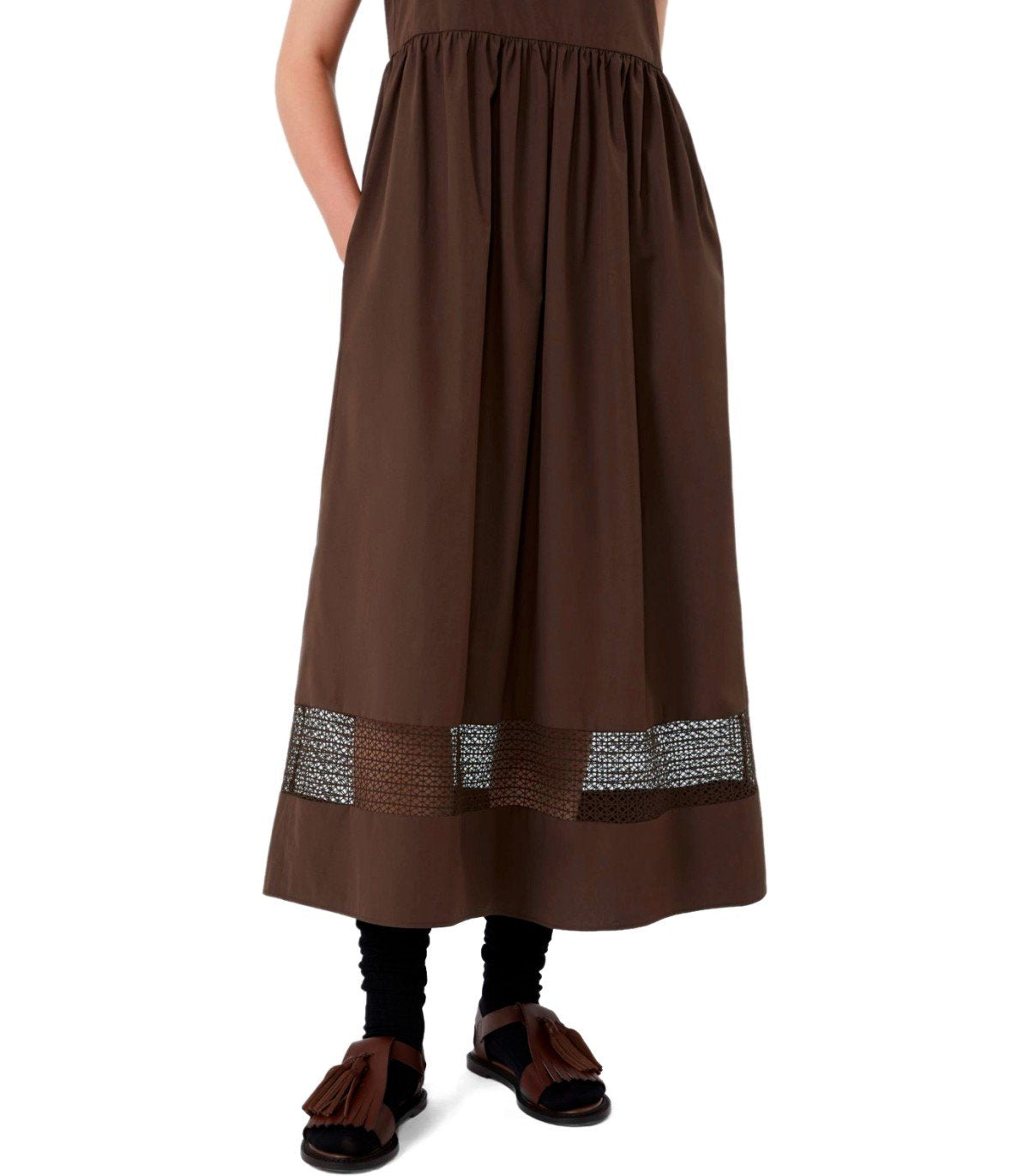 ABITO GOLA CIOCCOLATO MAX MARA WEEKEND