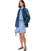 MAX MARA WEEKEND ALIGI BLUE DENIM JACKET