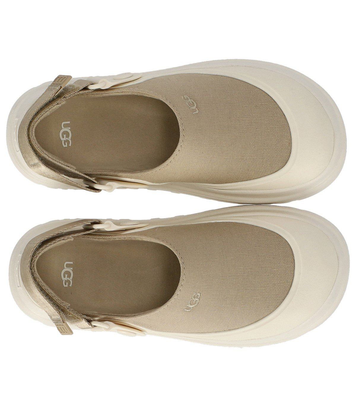 UGG GOLDENGLOW CANVAS MUSTARD SEED CLOG