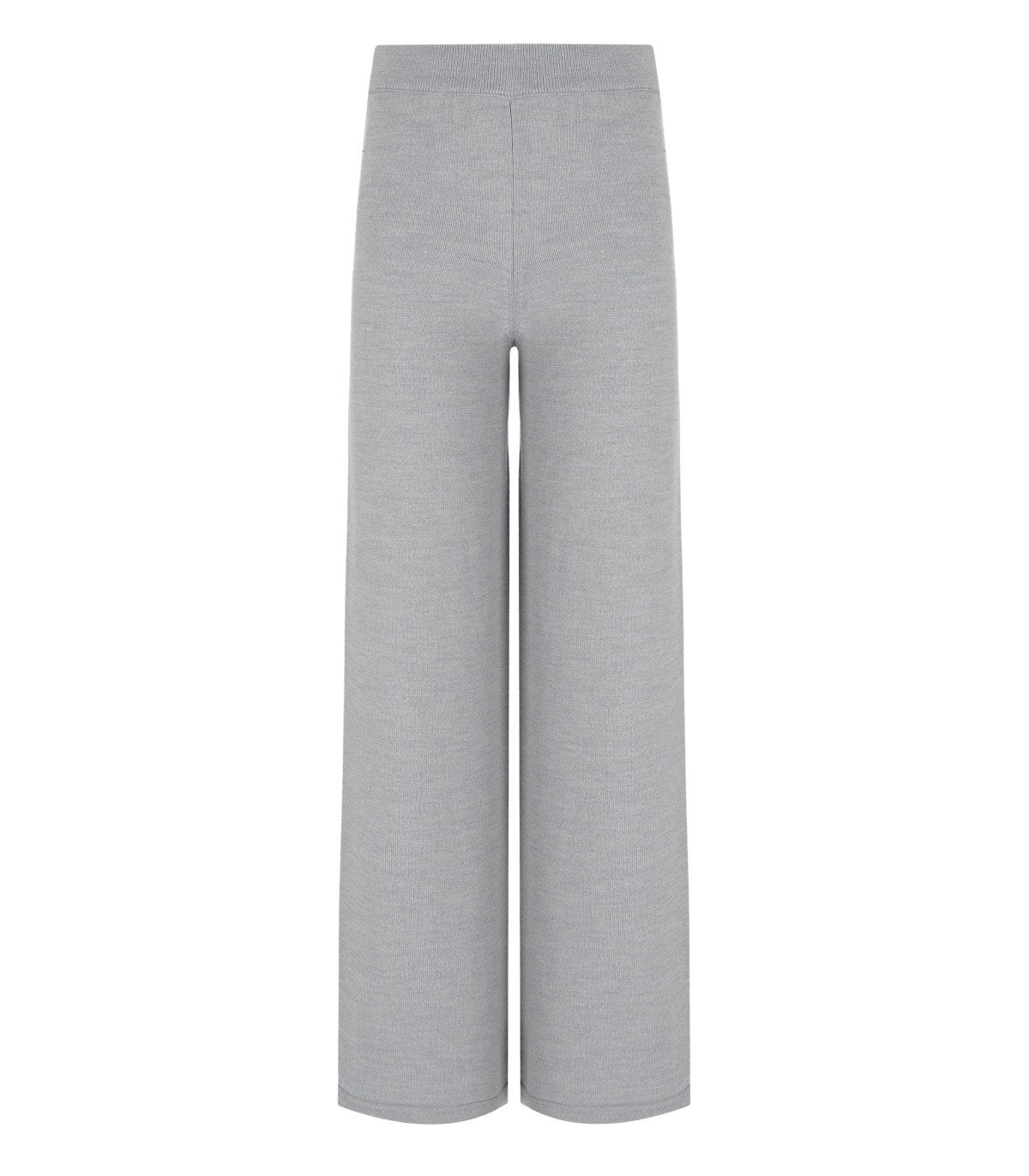 MM MAX MARA HAMBURG GREY KNITTED TROUSERS