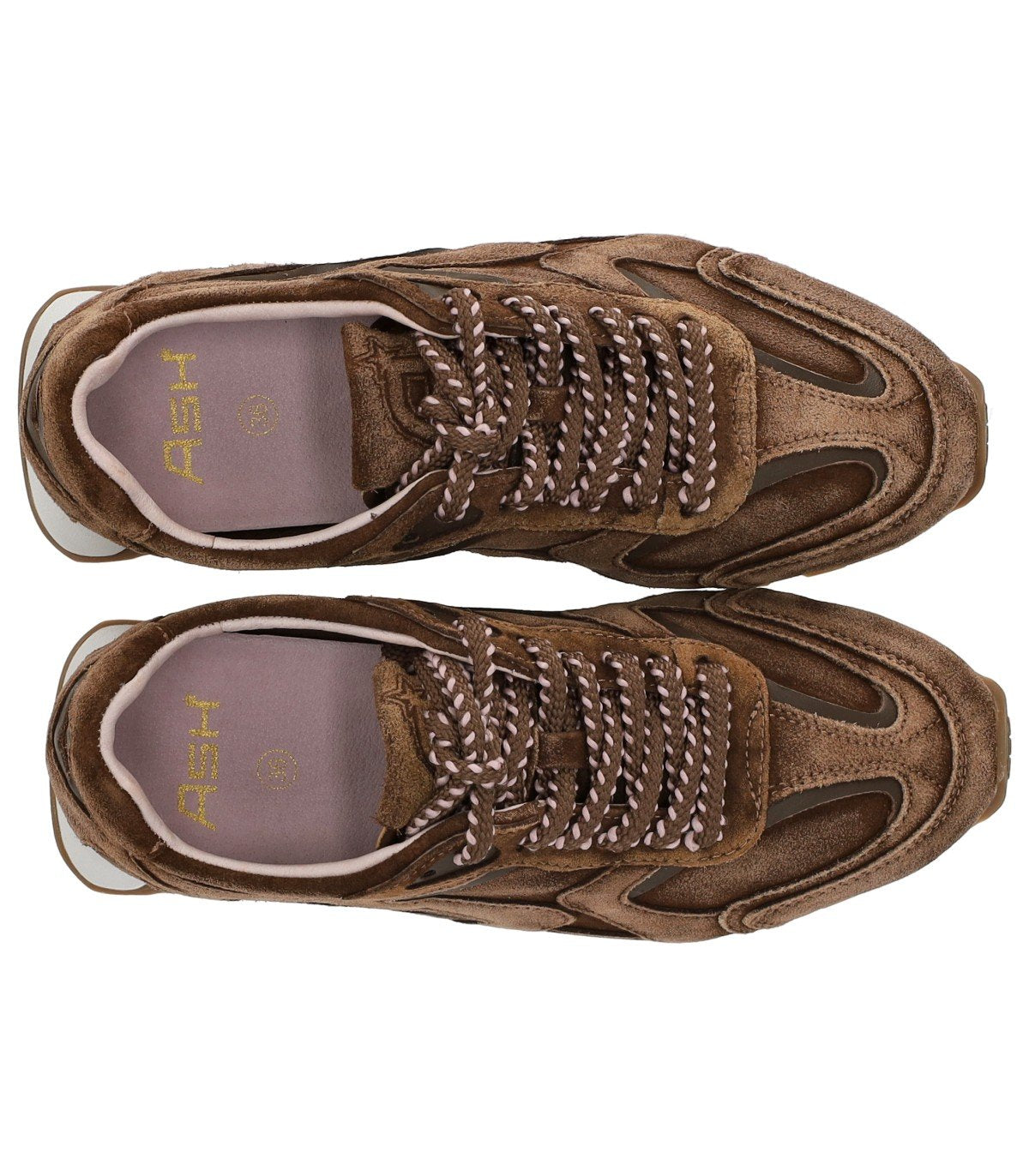 ASH KASAR SUEDE BRAUNER SNEAKER
