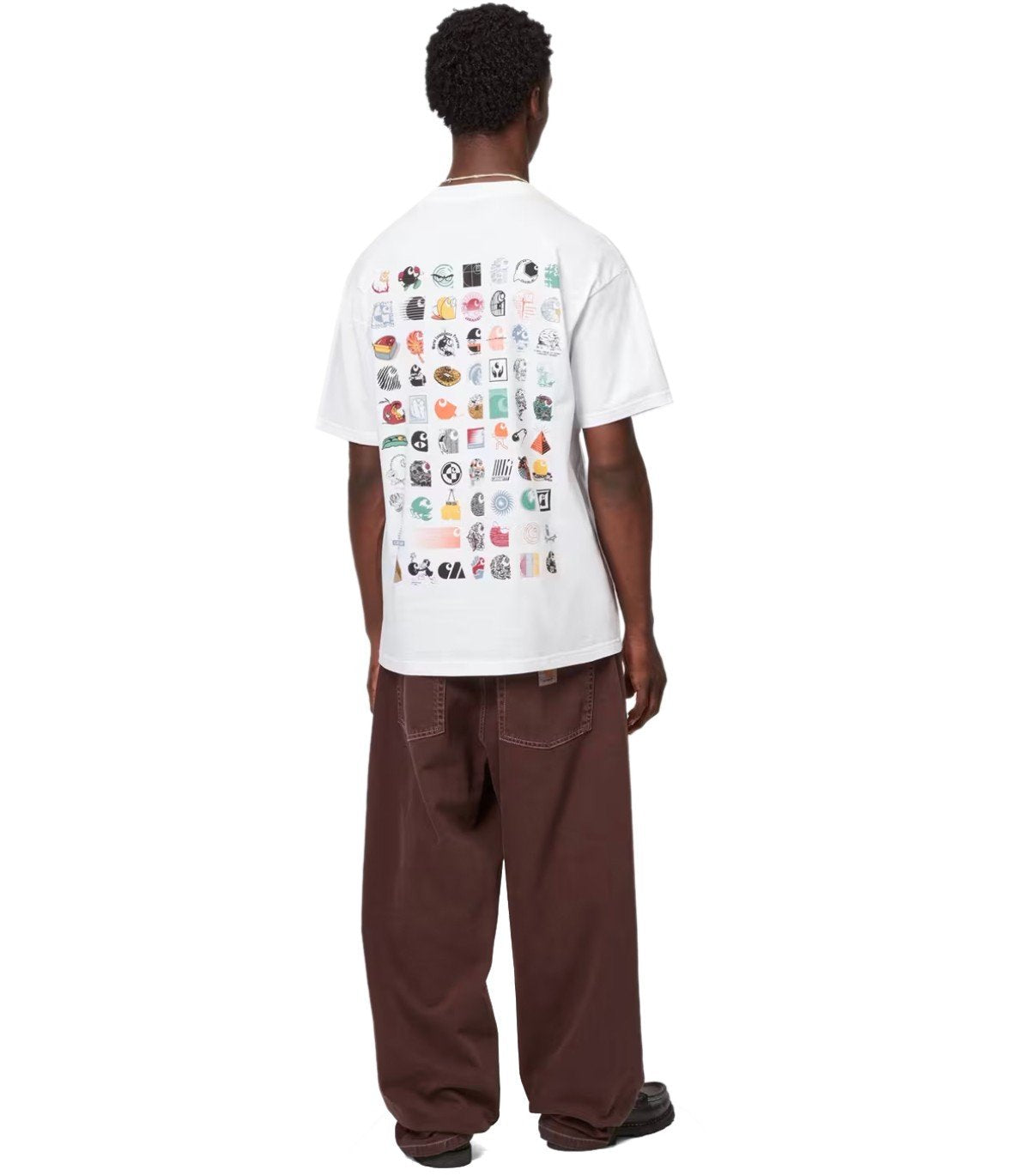 CARHARTT WIP S/S C LOGO ARCHIVE WHITE T-SHIRT
