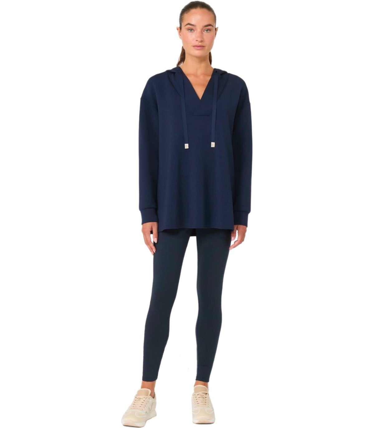 MAX MARA WEEKEND BASILIO BLAUE LEGGINGS